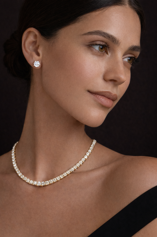 The Opulence Halo Earrings